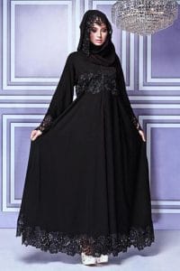 عباية فستان