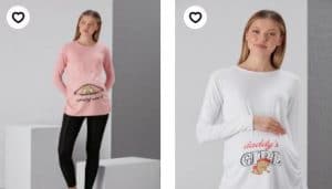 توينكات للحوامل وتي شيرتات