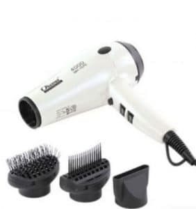 مصفف شعر مع كاوية لتجعيد الشعر