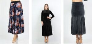 فاشن للنساء تنورة ميدي