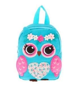 شنط اطفال مذركير حقيبة ظهر بتصميم بومة