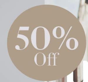 خصومات تصل إلى 50% على مختلف منتجات الرجالي