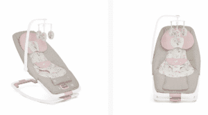 كرس هزاز بطبعة زهور لتهدئة الطفل