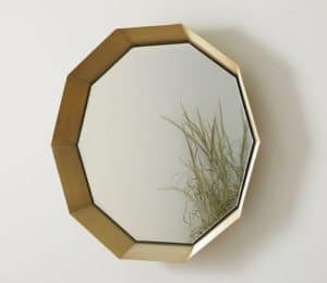 مرآة حائط من النحاس من وست الم