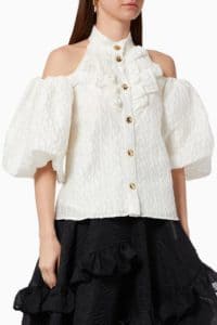 بلوزات سواريه للمحجبات قصيره بلوزة بتصميم كاجوال