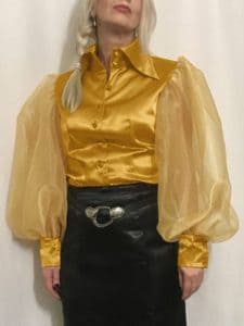 بلوزة سواريه أصفر