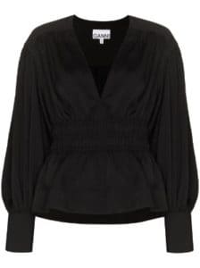 بلوزة سوداء للبدينات