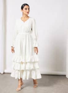 فستان أبيض للأمهات