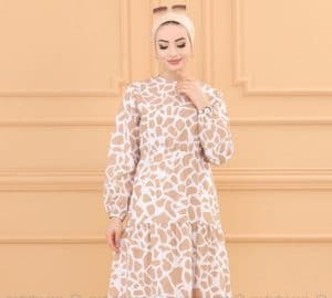 فستان بيج مشجر