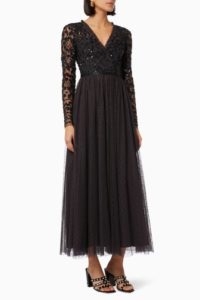 فستان سهرة أسود