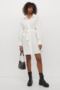 فستان سهرة ابيض