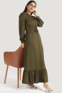 فستان سهرة زيتي