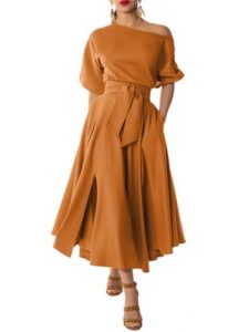 فستان سهرة شيك