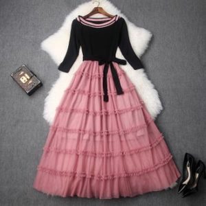 فستان سهرة طويل