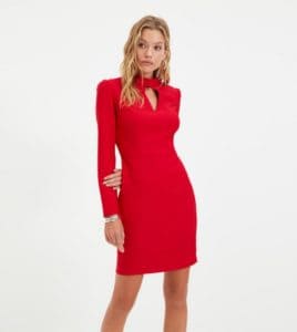 فستان سهرة قصير