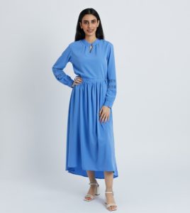 فستان سواريه أزرق