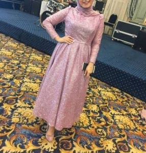 فستان كشمير فتافيت السكر