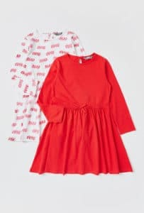 فساتين سهرة اطفال 2022 فستان أحمر 50 ريال