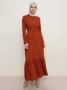 فساتين سهرة طويلة للصبايا أورانج