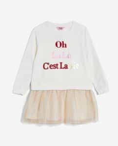 فستان أطفال أوف وايت