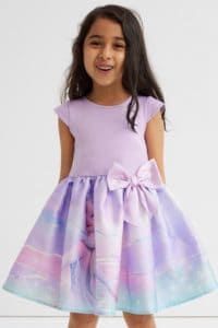 فستان بفيونكة