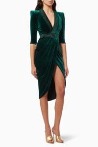 فستان سهرة أخضر 260 ريال سعودي