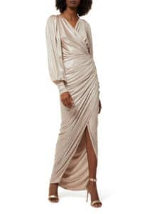 فستان سهرة بيج