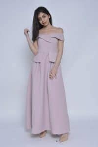 فستان كشمير للمناسبات