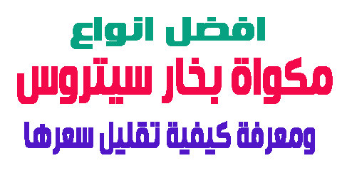 مكواة بخار سيتروس