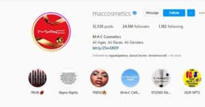 حساب ماك انستغرام