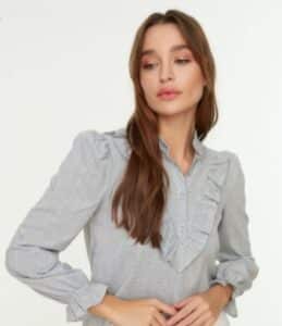 بلوزات بنات طويله