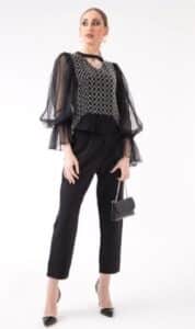 بلوزة سهرة نسائية