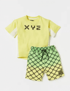 طقم شورت وبياقة