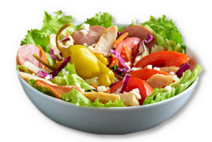 طبق سلطة من بابا جونز