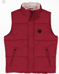 فيست منفوخ باللون الأحمر