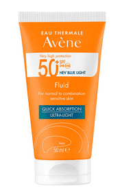 أفين واقي شمس للوجة