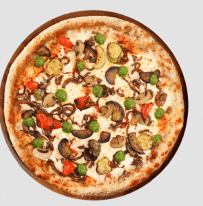 بيتزا خضار مشويه