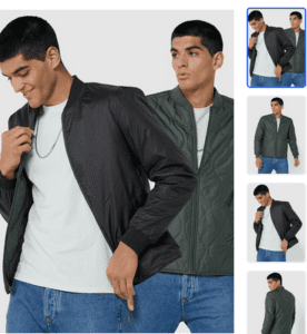 جاكيت رجالي على الوجهين