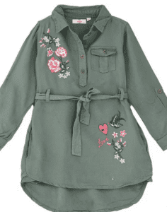 جيلاين قميص بحزام بنات