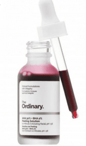 سيروم ومقشر احماض الفواكه