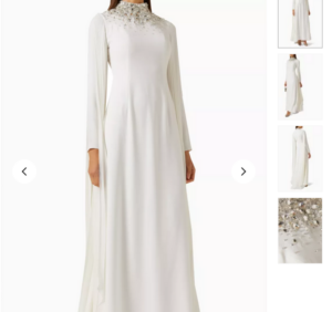 فستان اوف وايت سواريه