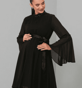 فستان حوامل اسود