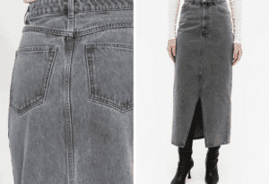 تنانير جينز طويلة