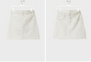 تنورة جينز مانجو بدبابيس