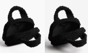 حقيبة مكياج بمقابض