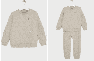 طقم بيجاما مبطنة للأطفال