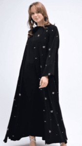 عباية فولارد بلاك بلوم أبايا