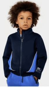 بلوزة سكوبا مع سحاب