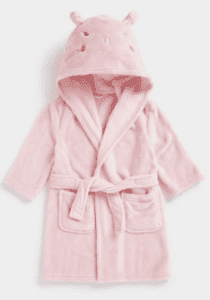 روب بطبعة أرنب للأطفال