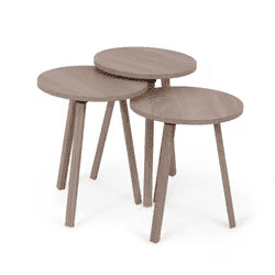 طقم طاولات متداخلة